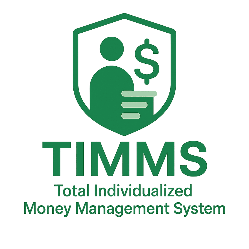 TIMMS financial management system dashboard